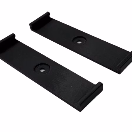 2x Number Plate Holder | Frameless Licence Plate Reg Quick Release