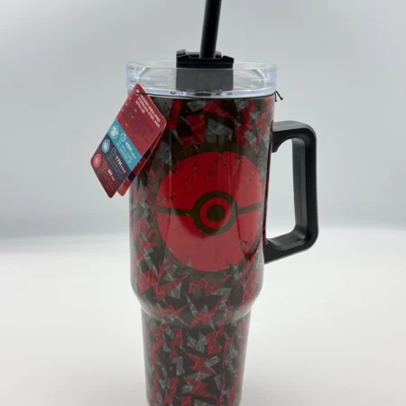 POKEMON THUNDERSTRUCK STAINLESS STEEL XXL TUMBLER OFFICIAL MERCHANDISE