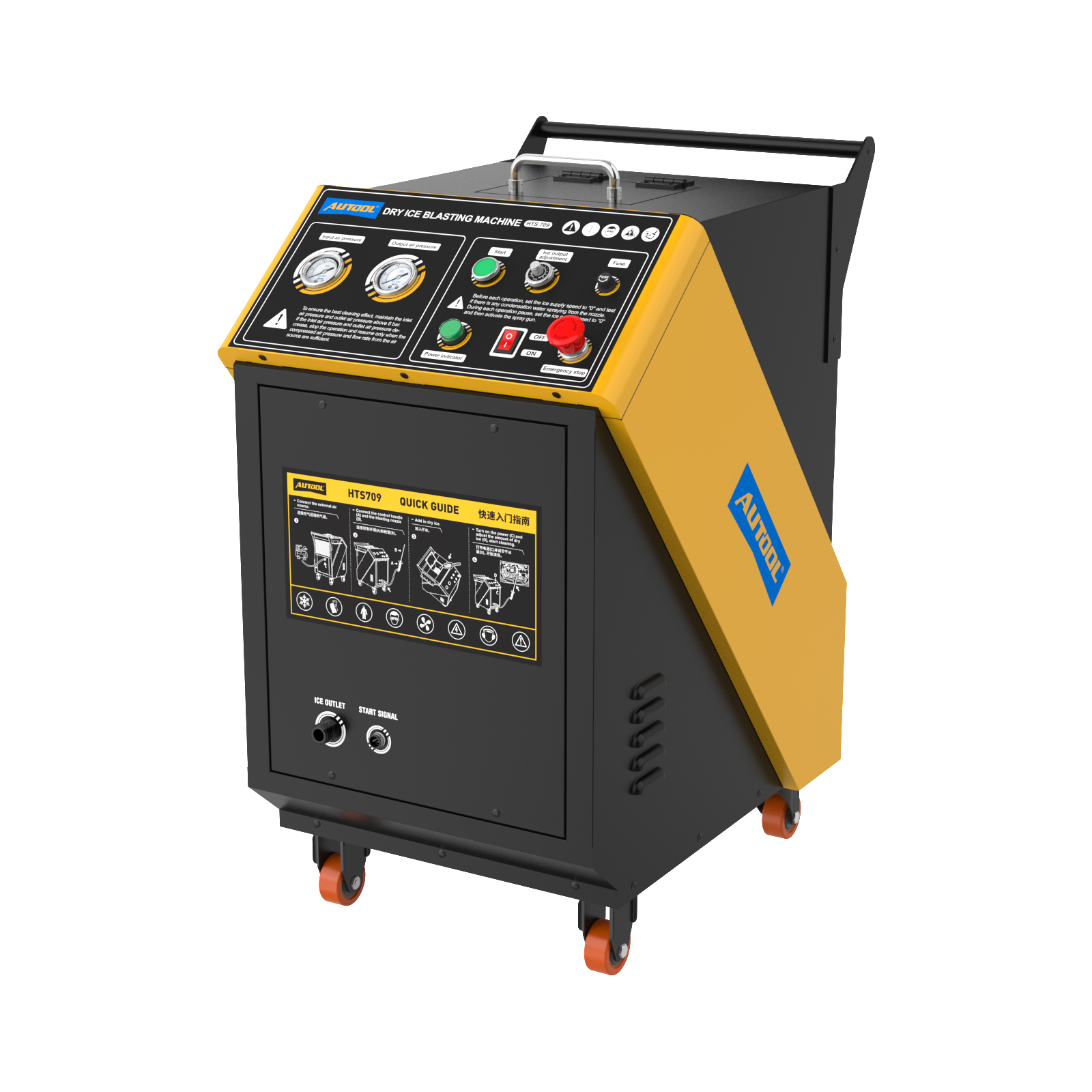 Autool HTS709 Dry lce Blasting Machine