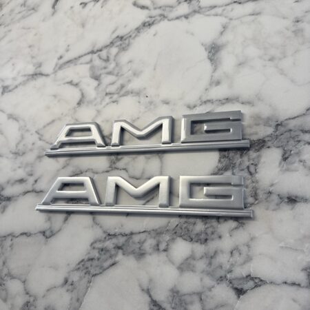 2x AMG Mercedes Pre-Merger Badge Emblem - R107 W124 W126 W116