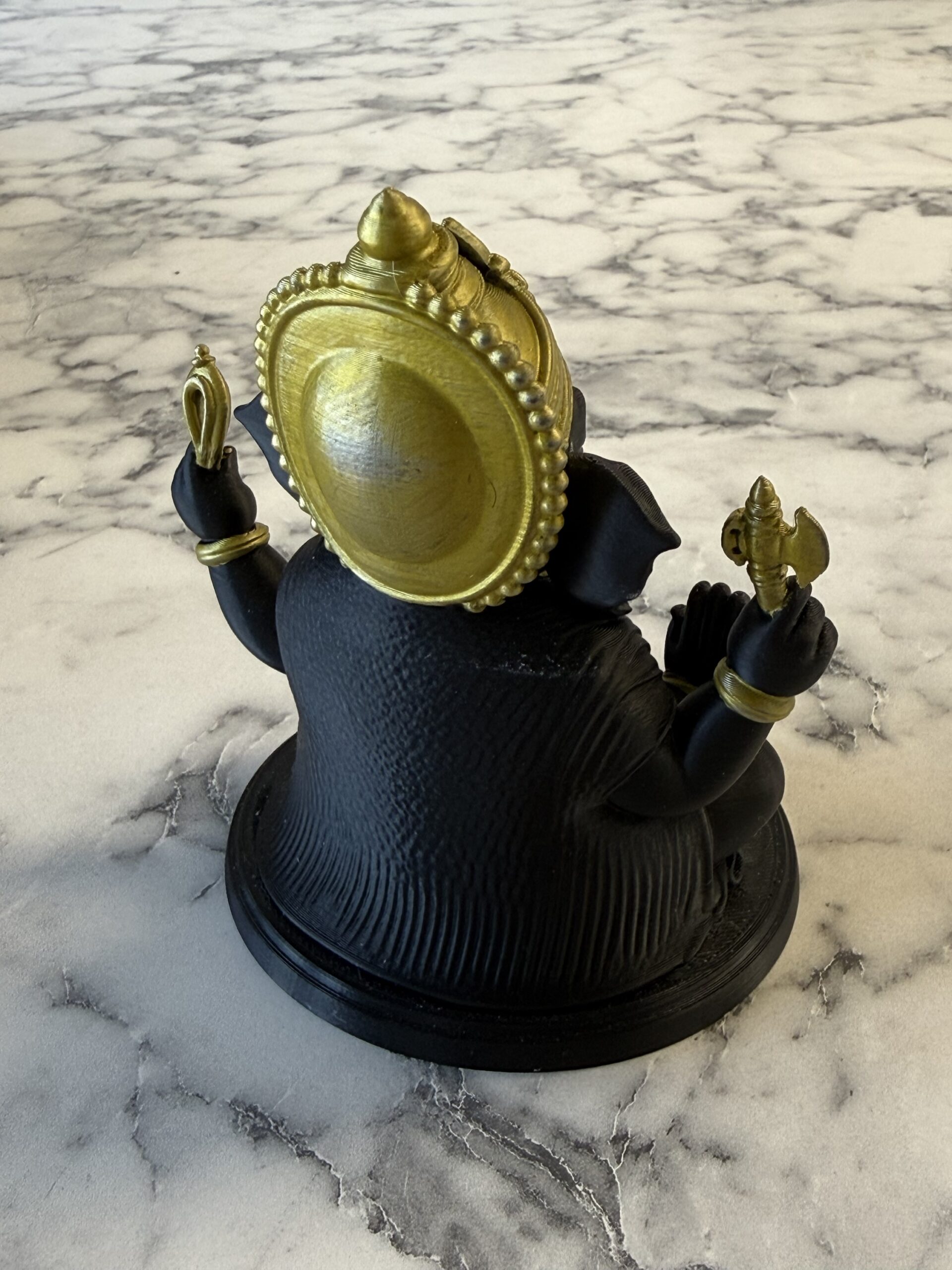 Handcrafted Lord Ganesha Murti – Lord Ganesh Statue for Home Mandir, Temple & Dashboard - Image 9