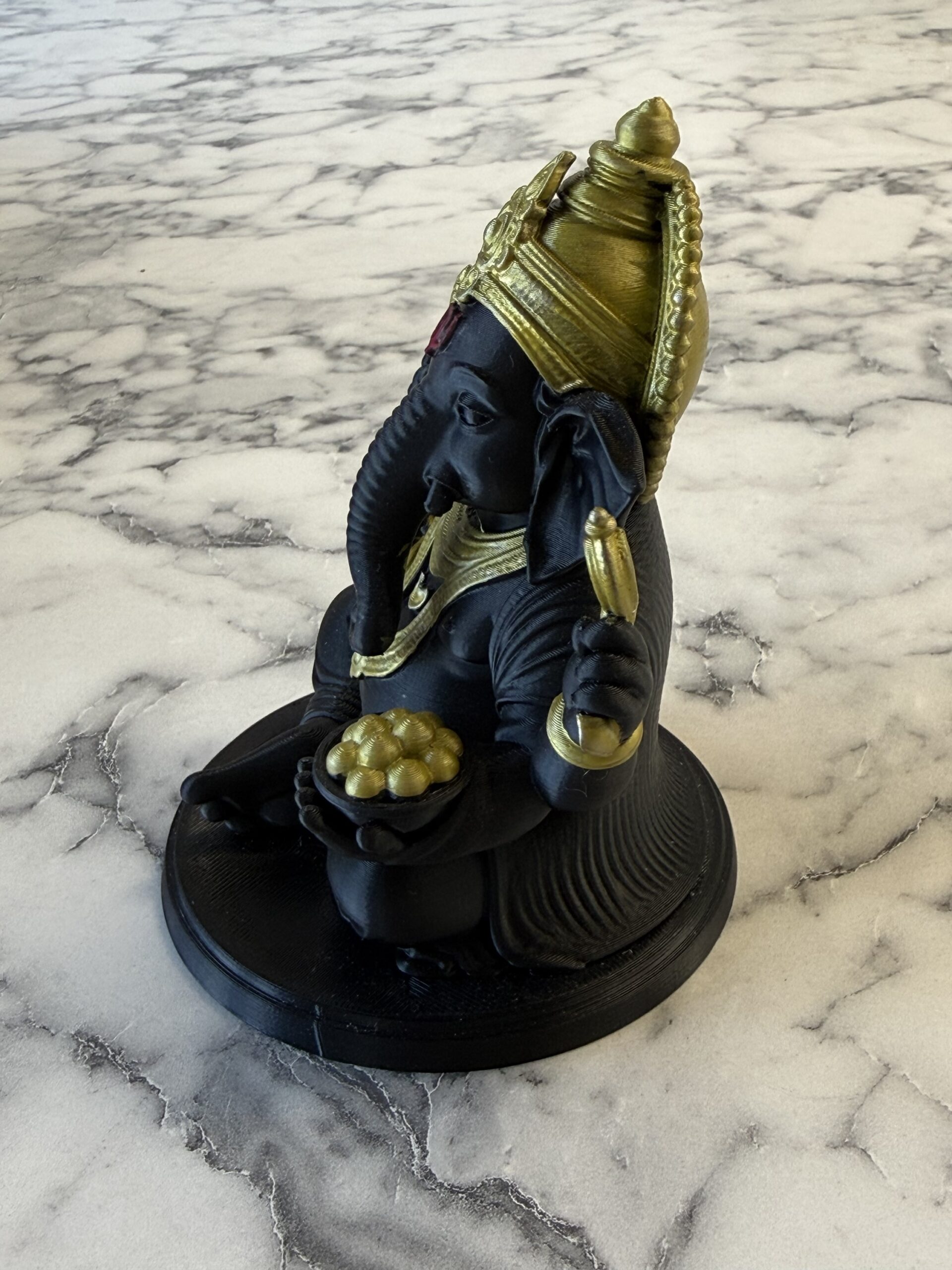 Handcrafted Lord Ganesha Murti – Lord Ganesh Statue for Home Mandir, Temple & Dashboard - Image 8