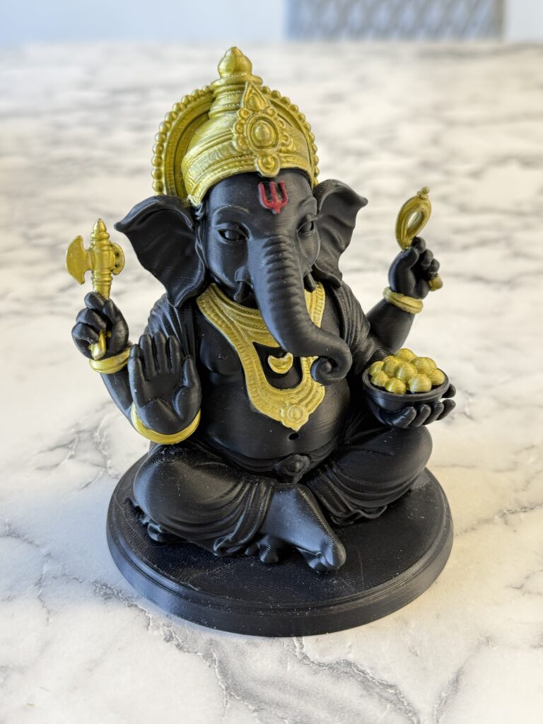 Handcrafted Lord Ganesha Murti – Lord Ganesh Statue for Home Mandir, Temple & Dashboard