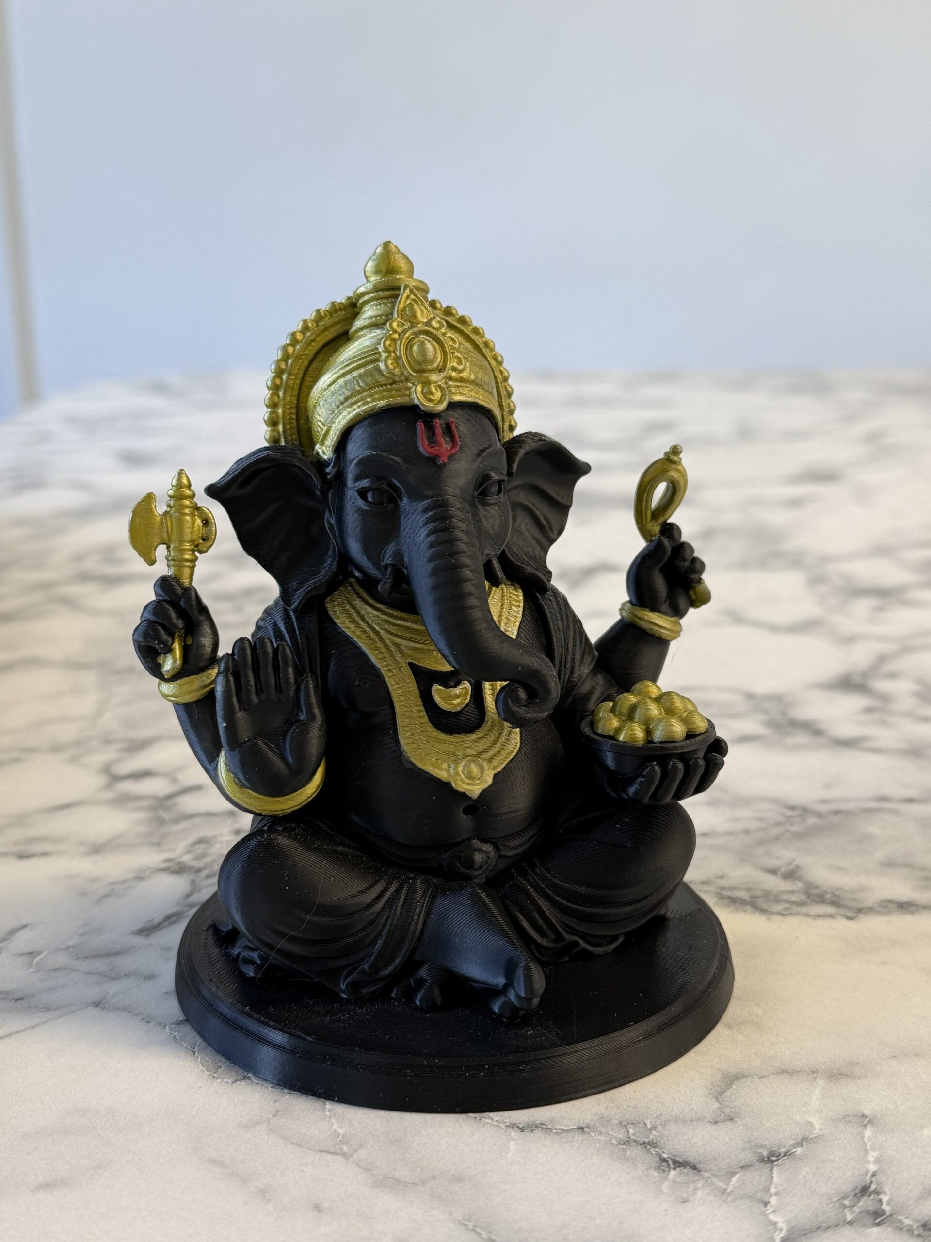 Handcrafted Lord Ganesha Murti – Lord Ganesh Statue for Home Mandir, Temple & Dashboard - Image 6