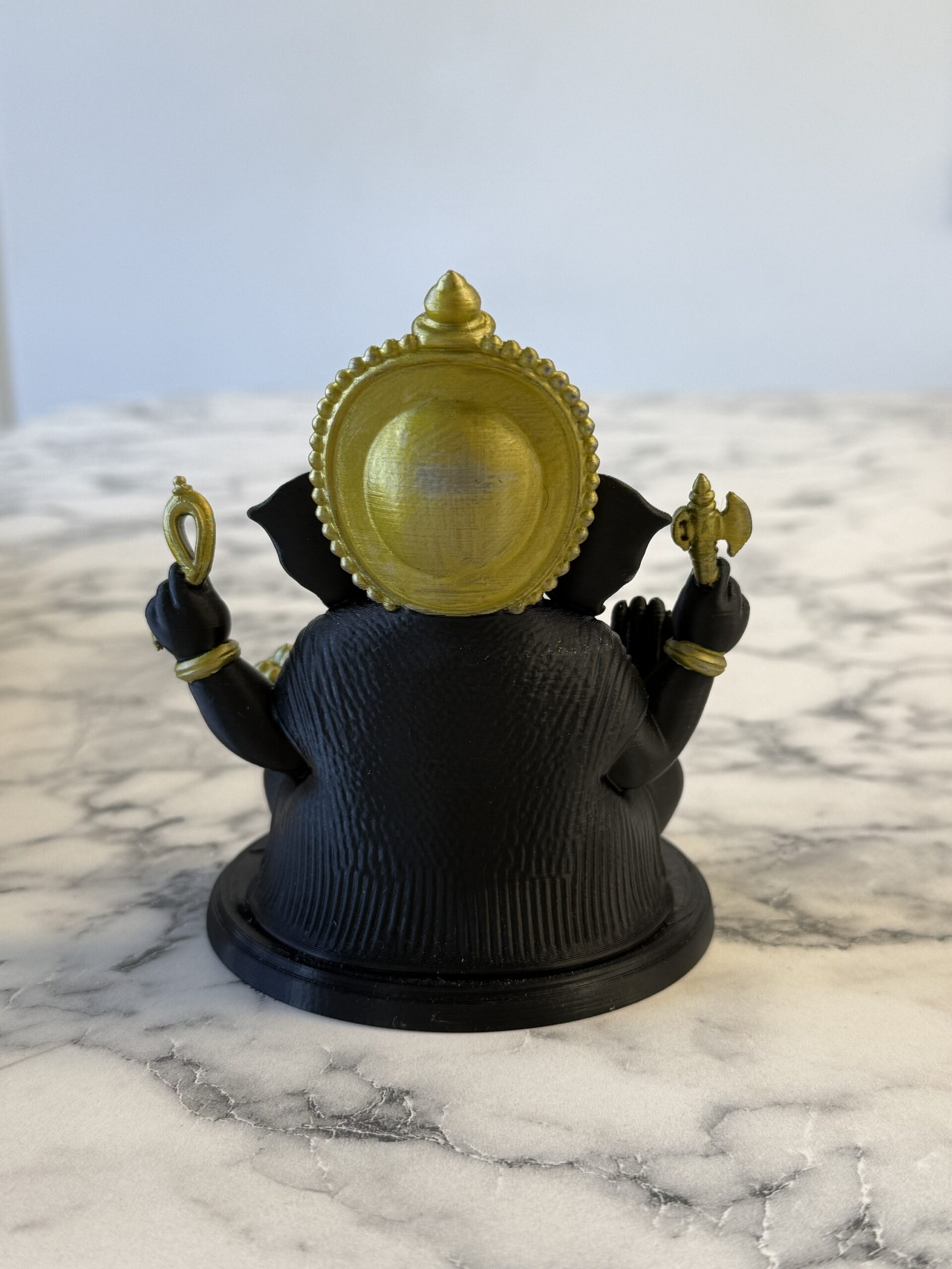 Handcrafted Lord Ganesha Murti – Lord Ganesh Statue for Home Mandir, Temple & Dashboard - Image 4