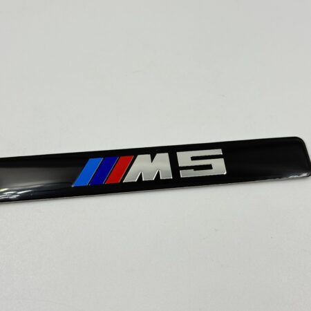 BMW E39 M5 Side Molding Door Badges – OEM Style ///M5 Exterior Trim Emblem